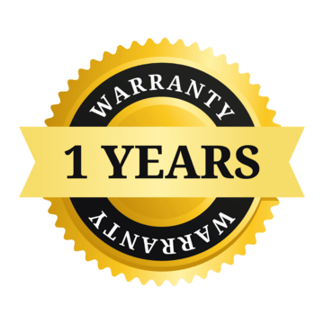 1-Year Warranty